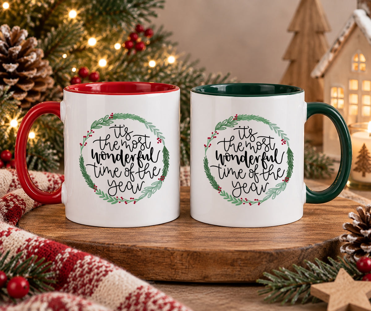 It’s the Most Wonderful Time of the Year Christmas Mug