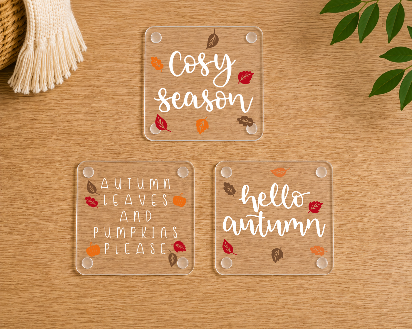 Autumn Acrylic coaster