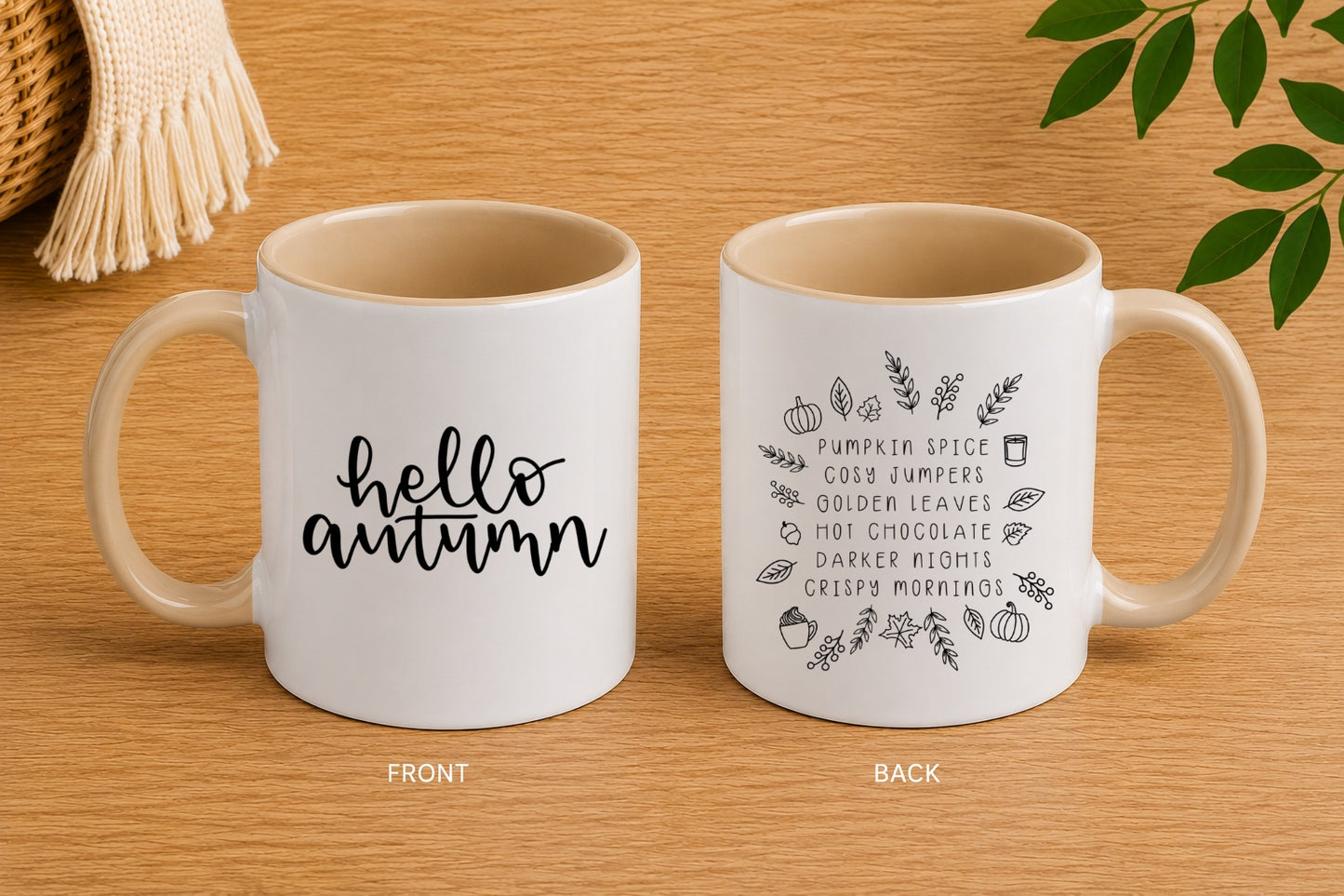 Hello Autumn Mug