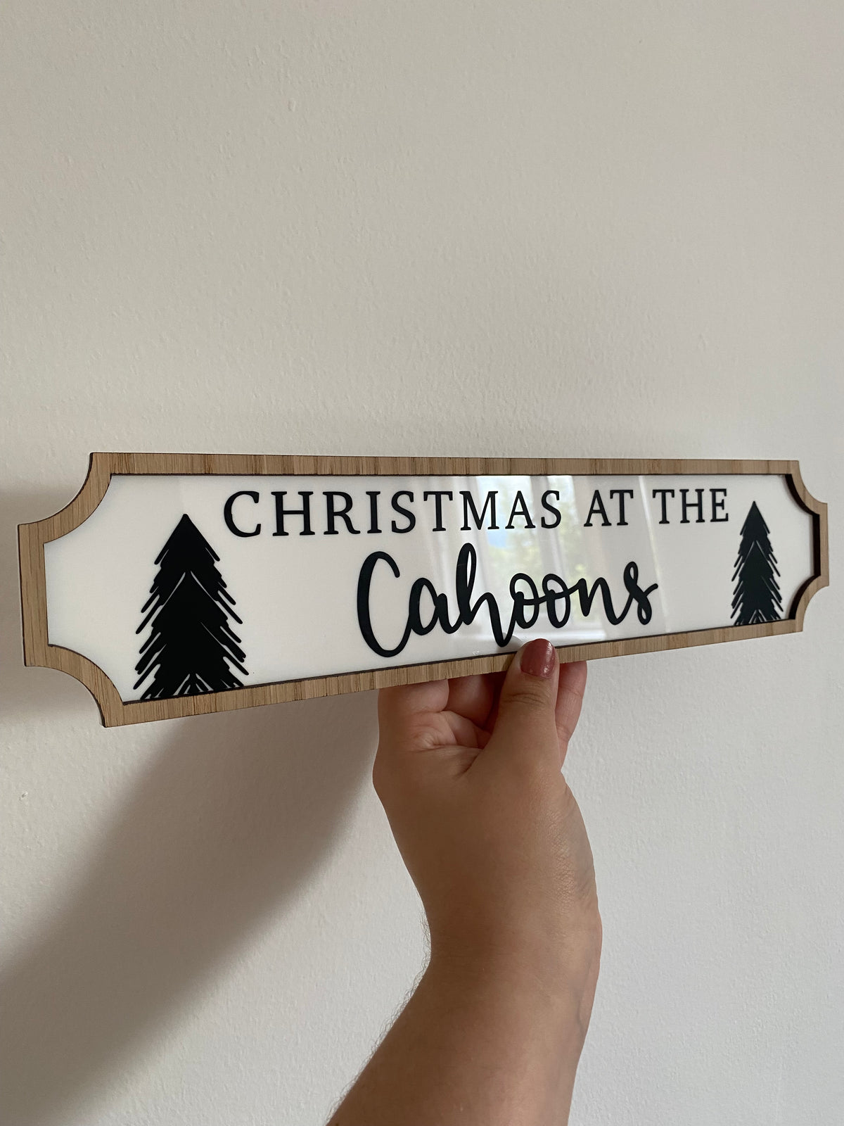 Traditional Street Sign – Personalised Christmas at the…