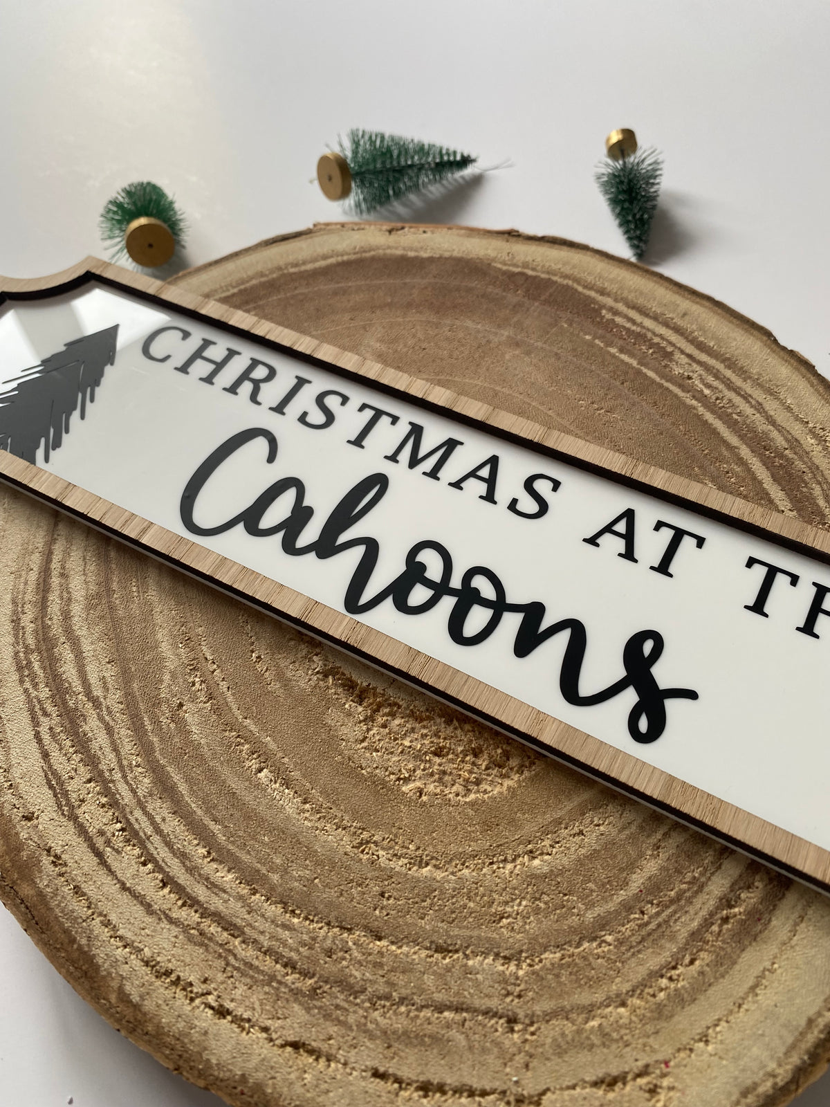 Traditional Street Sign – Personalised Christmas at the…