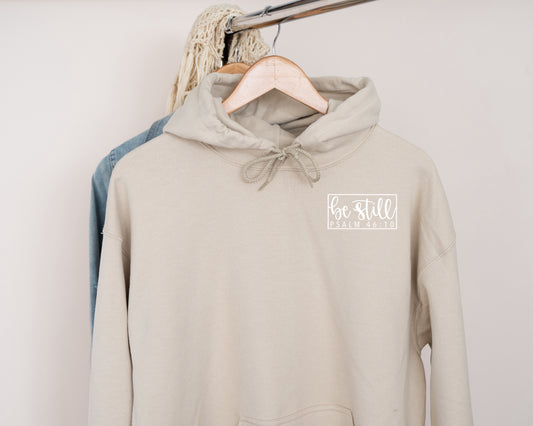 Be Still Christian Hoodie – Psalm 46:10