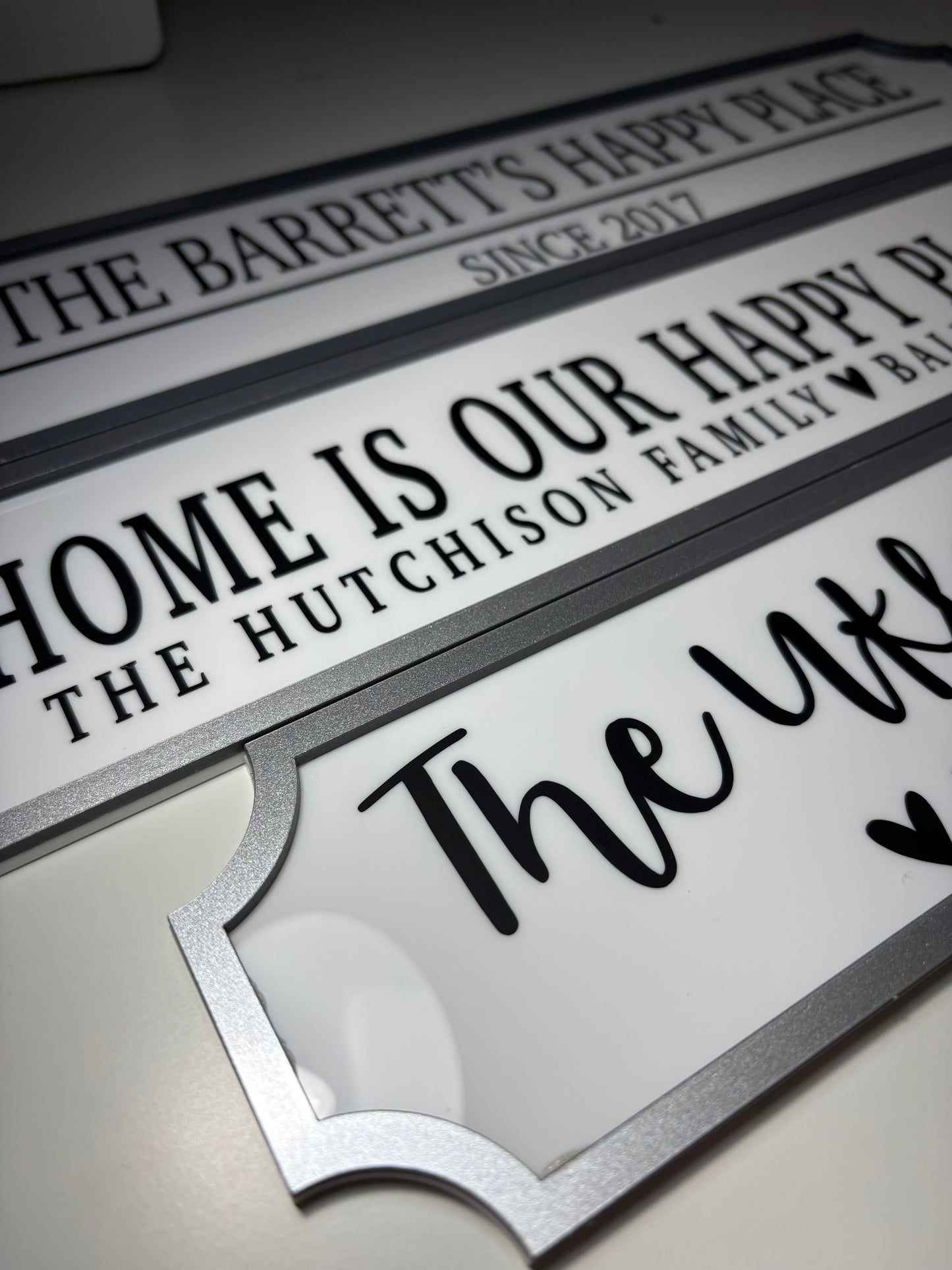 Personalised Family Sign