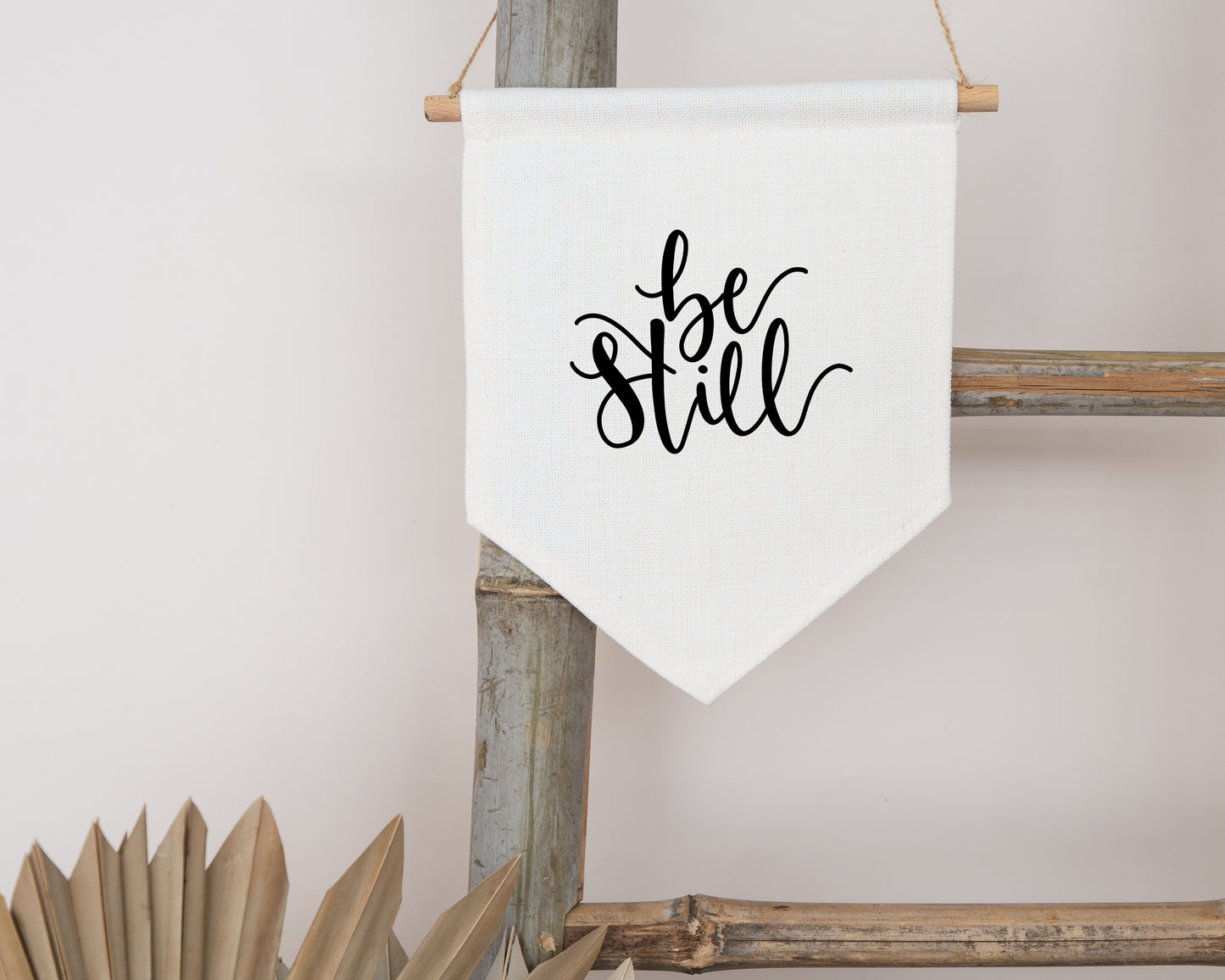 Be still Canvas Banner