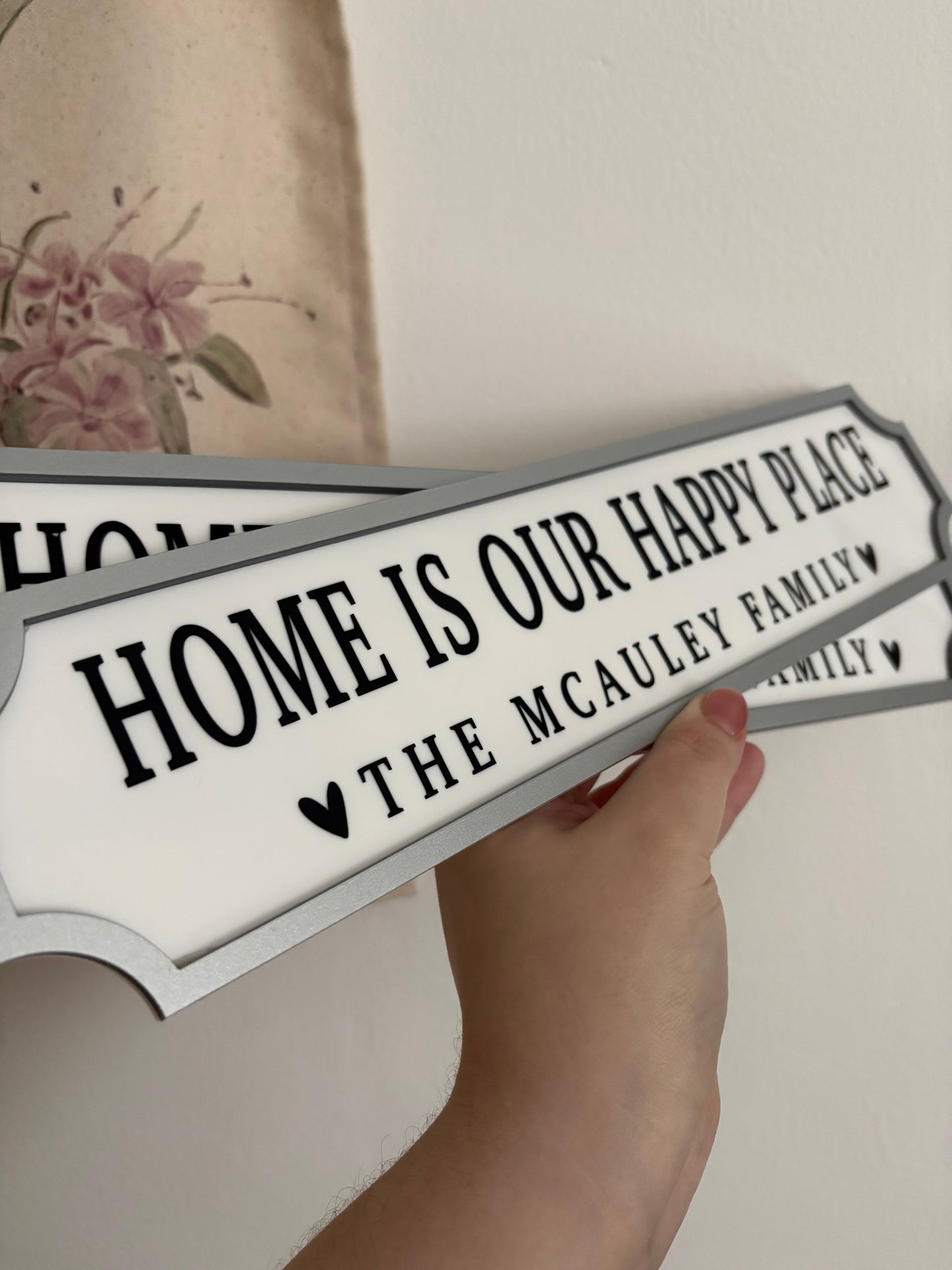 Personalised Family Sign