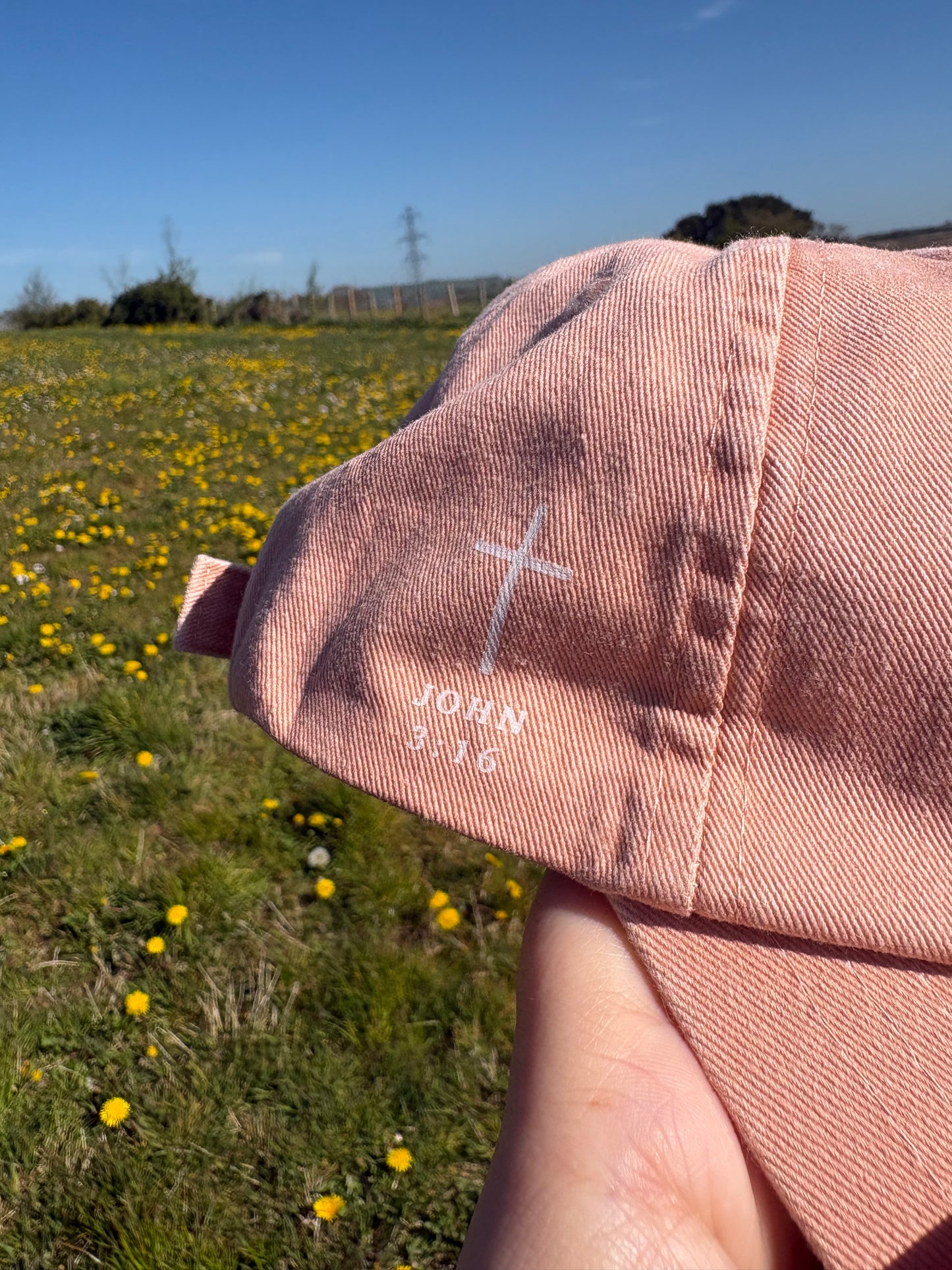 Cross John 3:16 Christian Everyday Cap