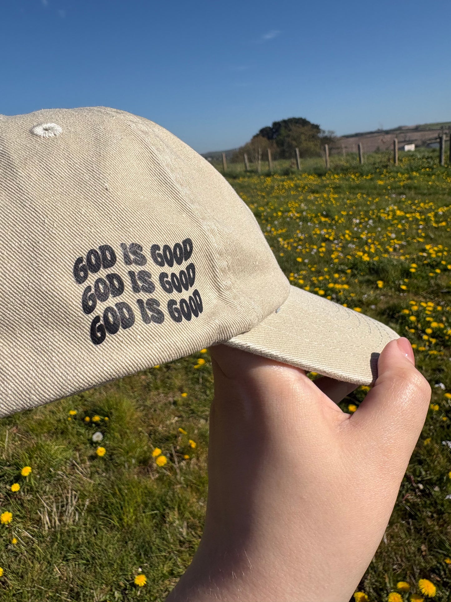 God is Good Christian Everyday Cap