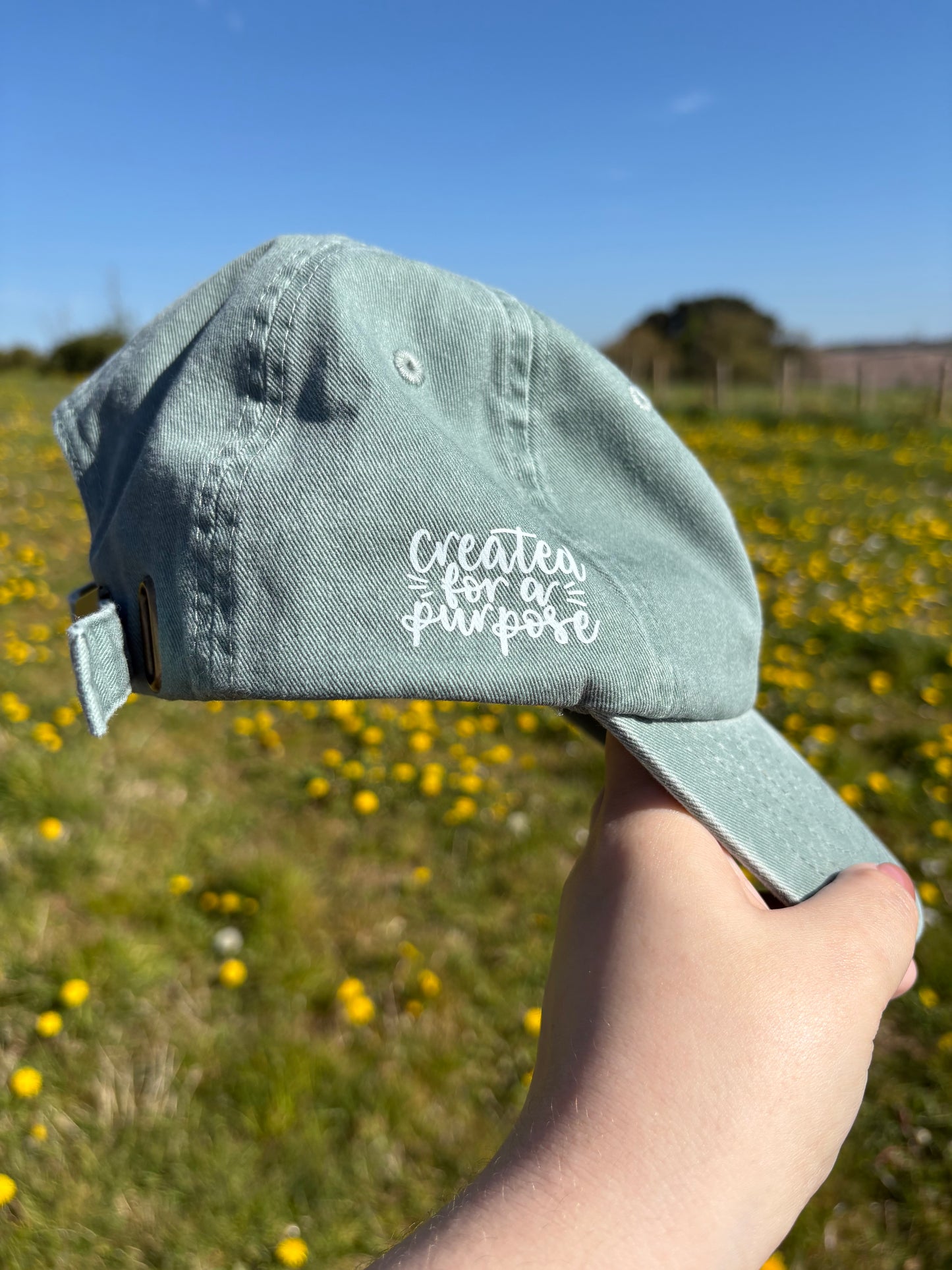 Created for a purpose Christian Everyday Cap