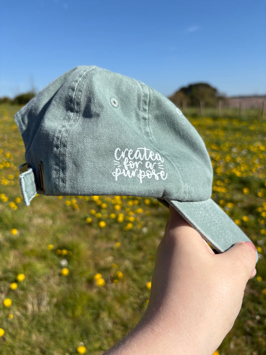 Created for a purpose Christian Everyday Cap