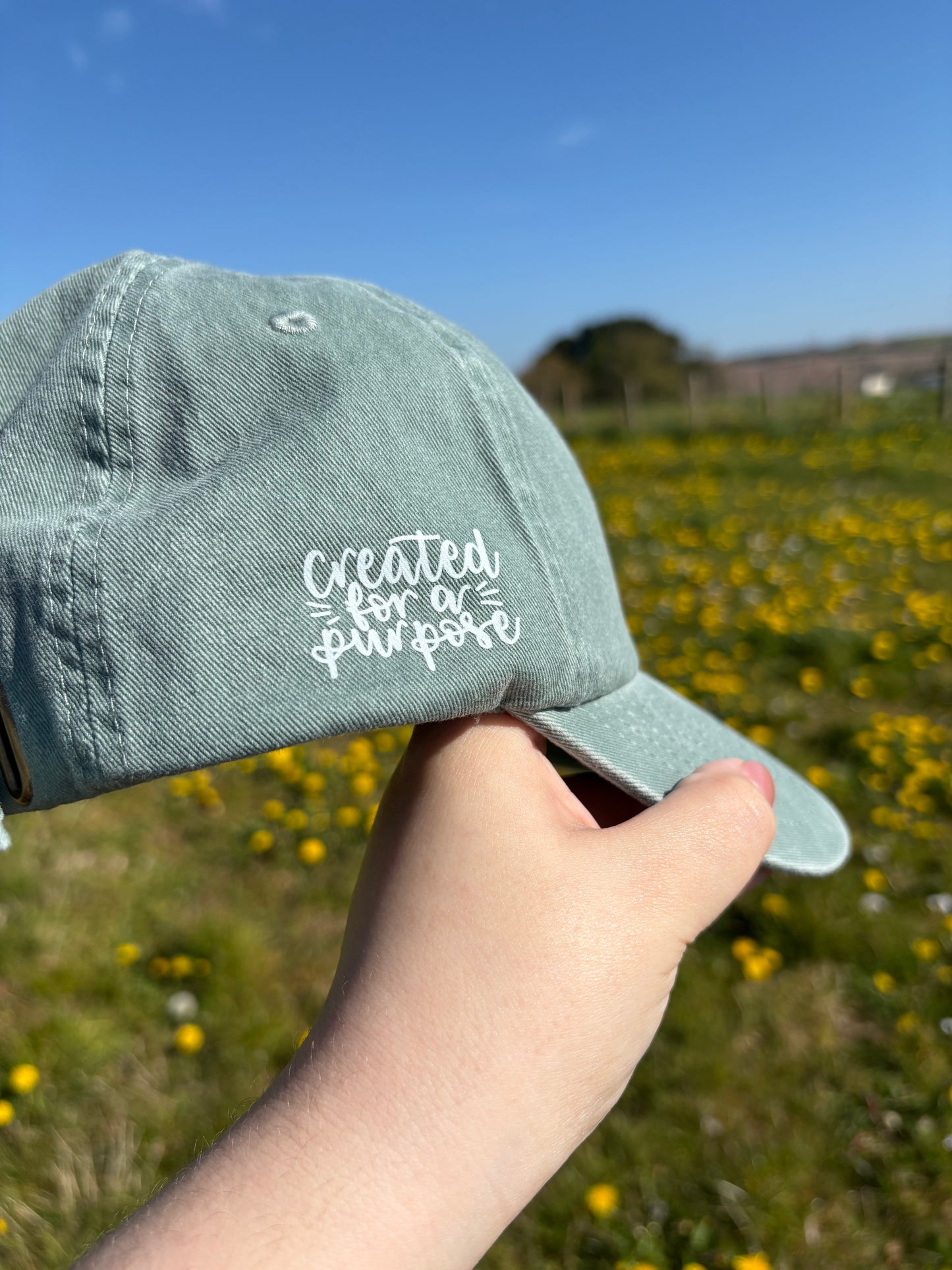 Created for a purpose Christian Everyday Cap