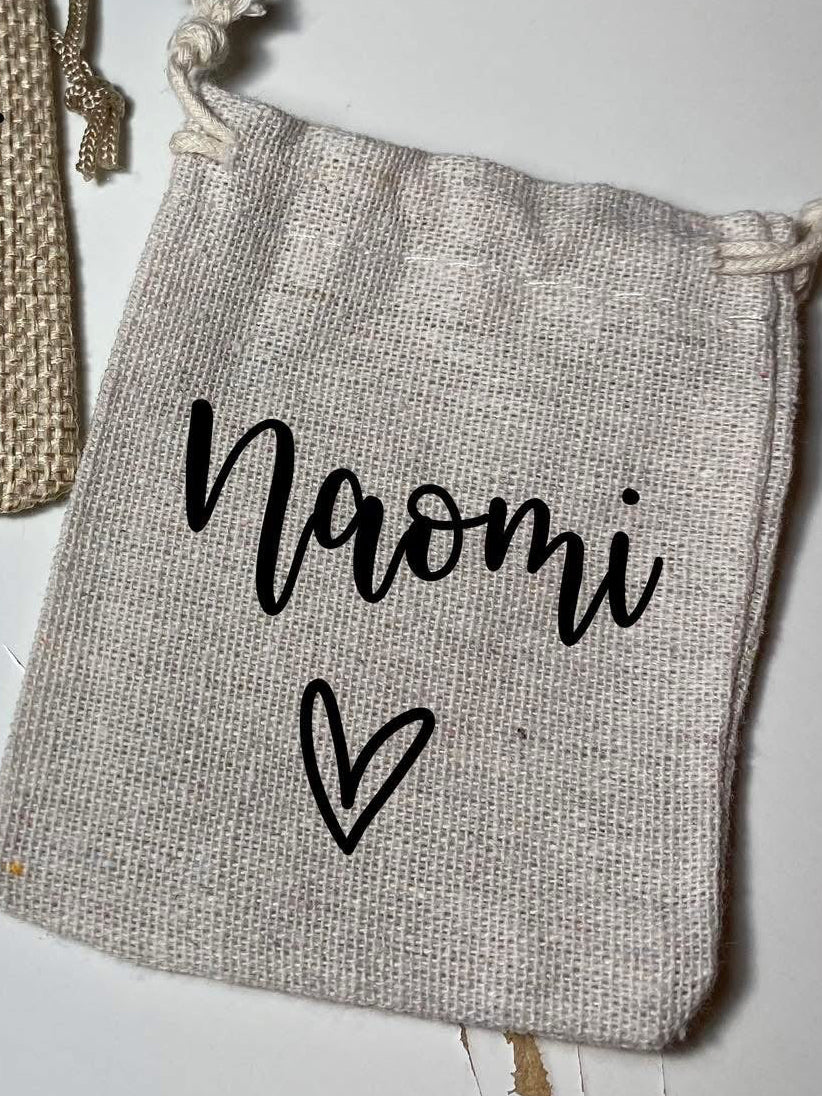 Personalised Mini Accessory Pouch