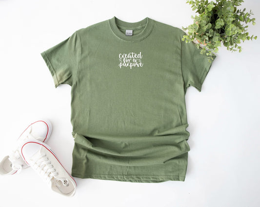Created for a Purpose Christian T-shirt