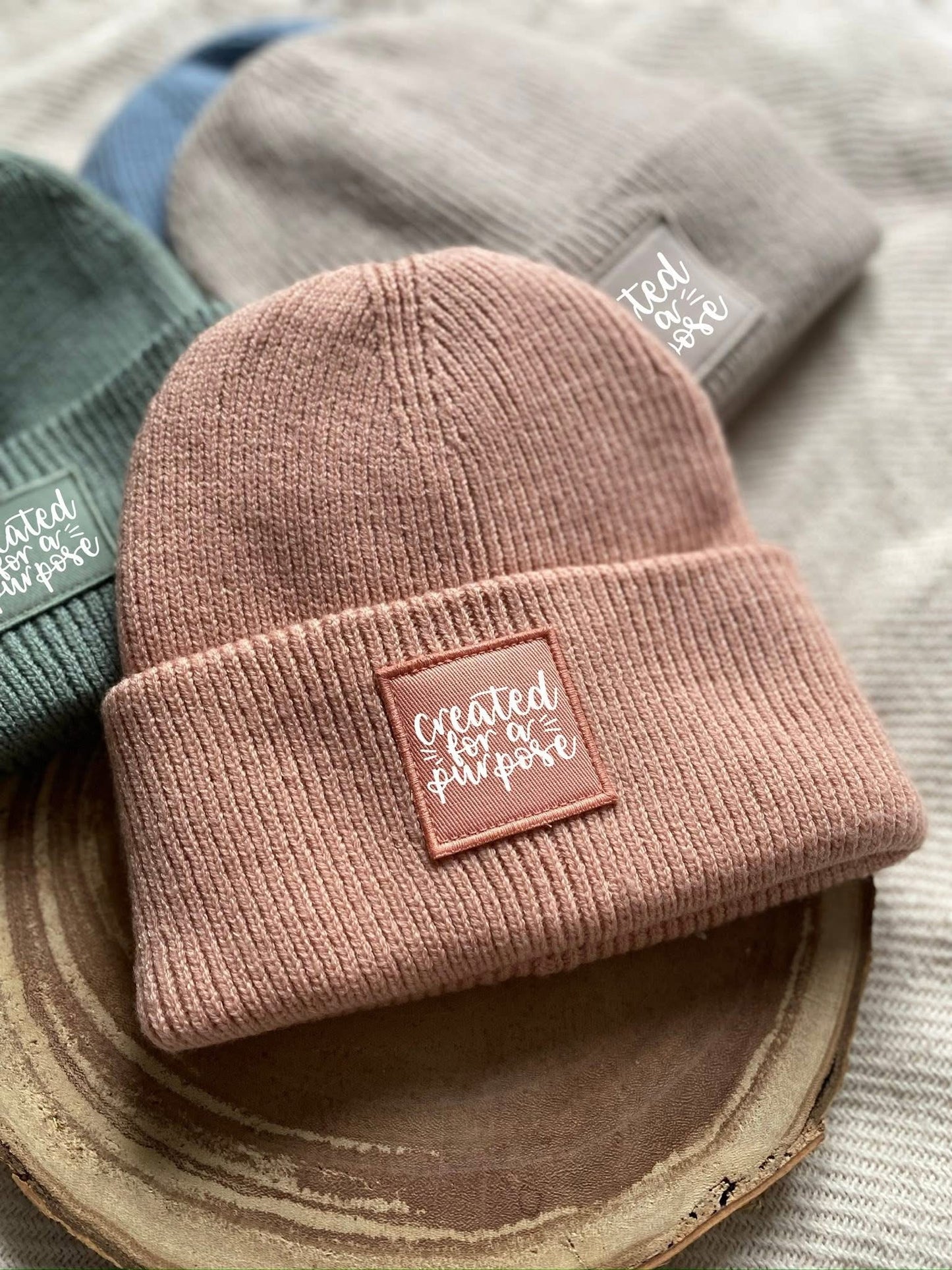 Created for a purpose Beanie Christian Hat