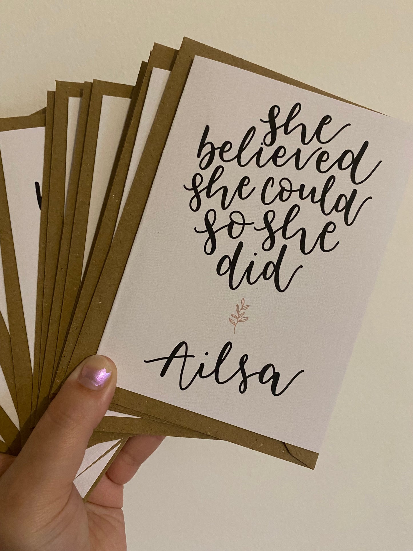 Custom Greeting Card