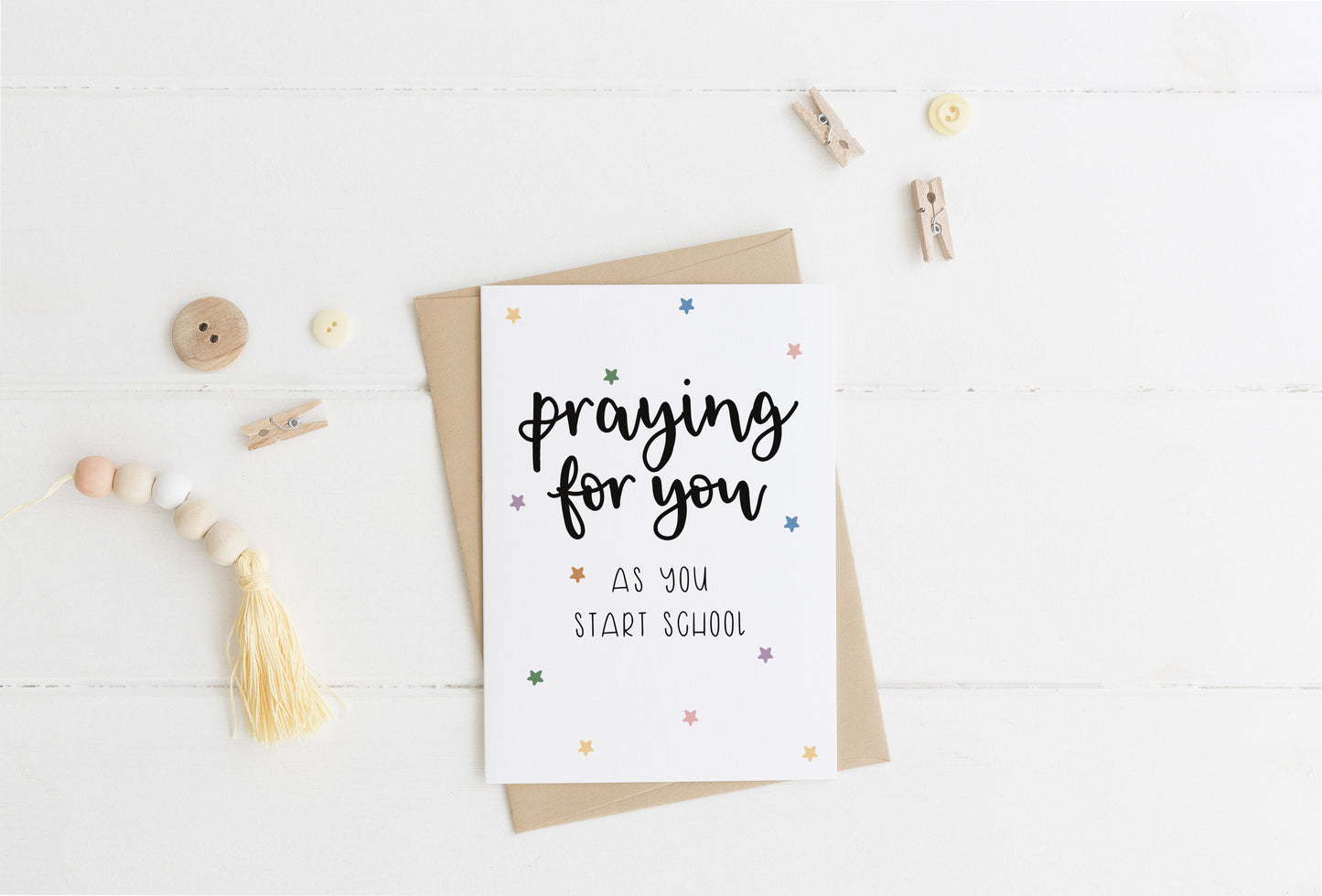 Praying For You as you Start Greeting Card
