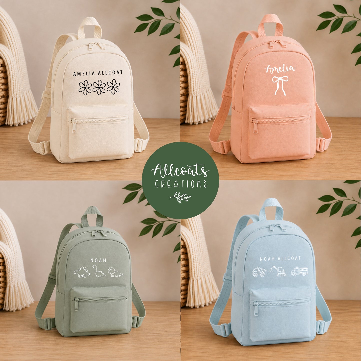Personalised Nursery & School Backpack
